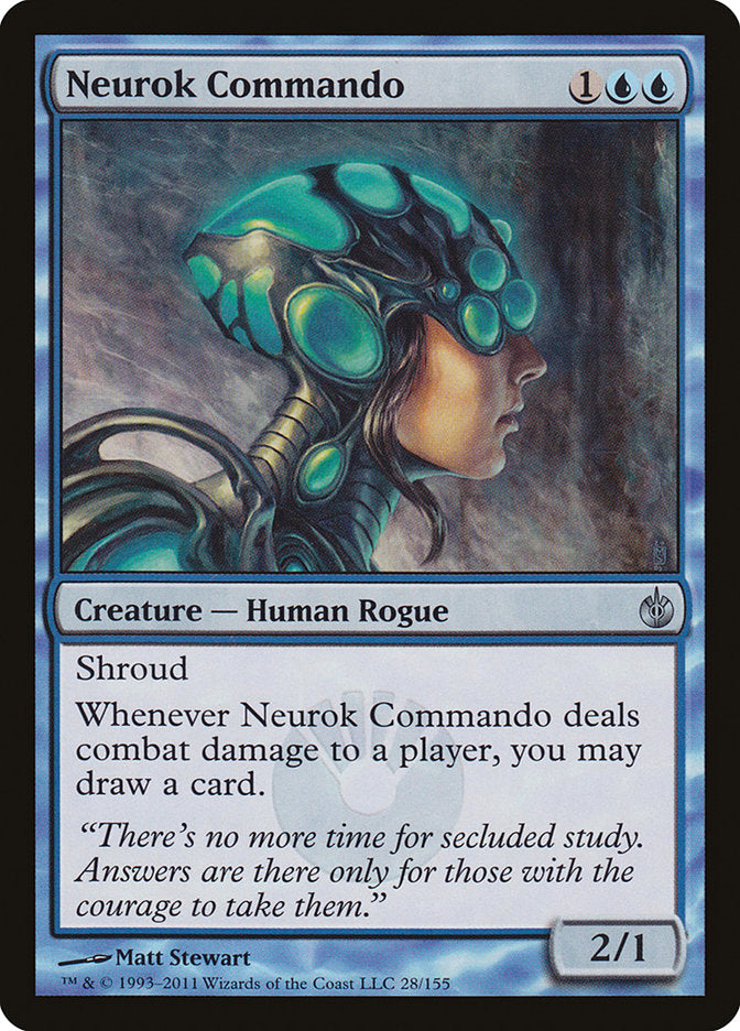 Neurok Commando [Mirrodin Besieged] | Grognard Games