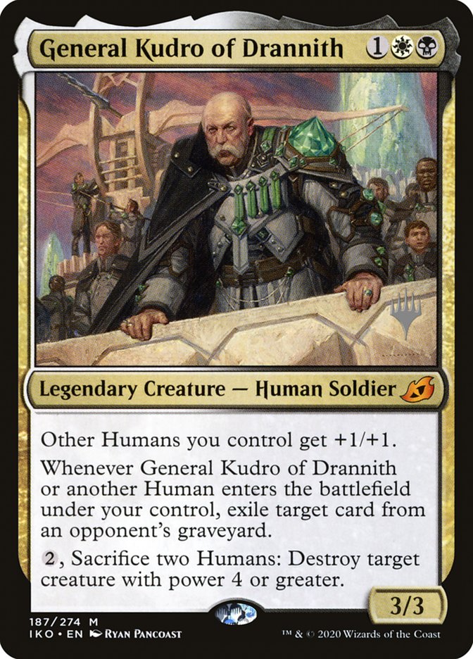 General Kudro of Drannith (Promo Pack) [Ikoria: Lair of Behemoths Promos] | Grognard Games
