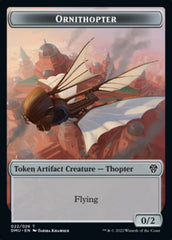 Soldier // Ornithopter Double-sided Token [Dominaria United Tokens] | Grognard Games