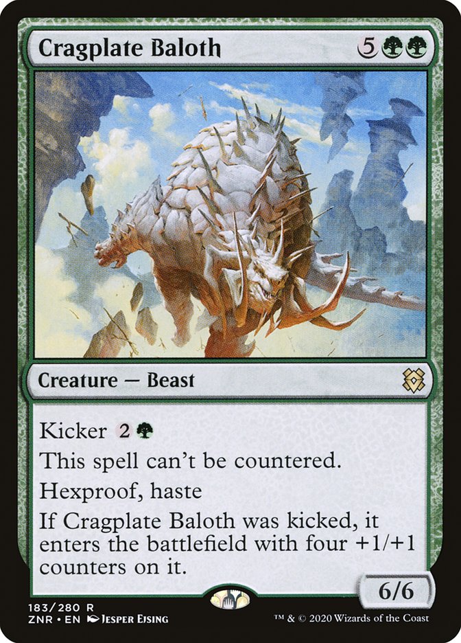 Cragplate Baloth [Zendikar Rising] | Grognard Games