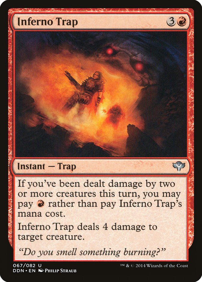 Inferno Trap [Duel Decks: Speed vs. Cunning] | Grognard Games