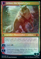 Arlinn, the Pack's Hope // Arlinn, the Moon's Fury [Innistrad: Midnight Hunt Prerelease Promos] | Grognard Games