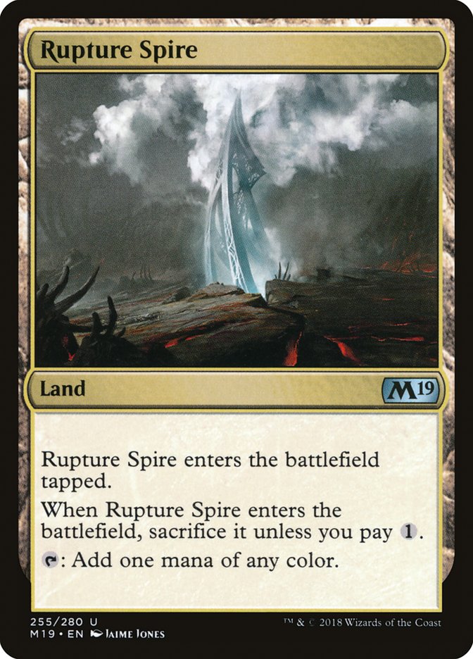 Rupture Spire [Core Set 2019] | Grognard Games