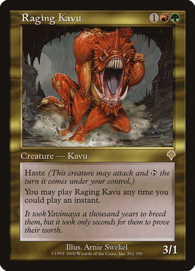 Raging Kavu [Invasion] | Grognard Games