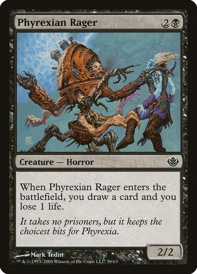 Phyrexian Rager [Duel Decks: Garruk vs. Liliana] | Grognard Games