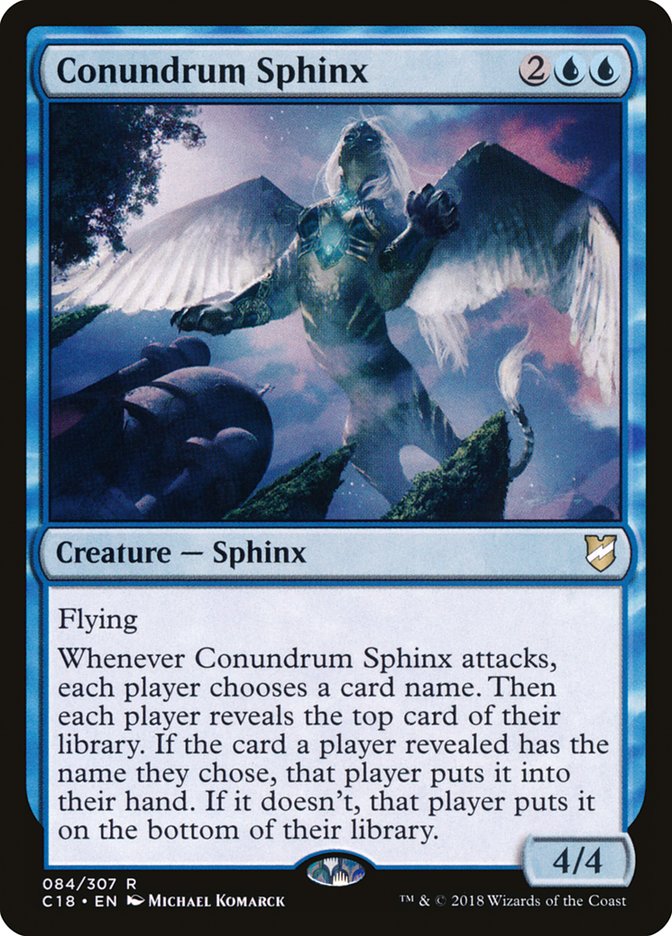 Conundrum Sphinx [Commander 2018] | Grognard Games