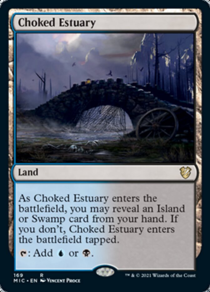 Choked Estuary [Innistrad: Midnight Hunt Commander] | Grognard Games