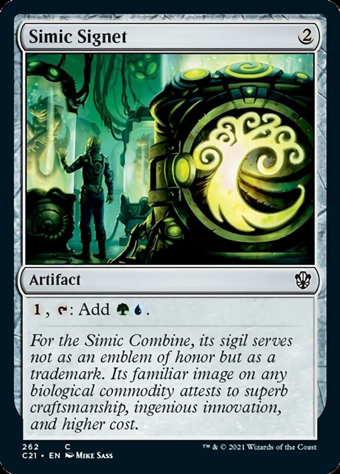 Simic Signet [Commander 2021] | Grognard Games