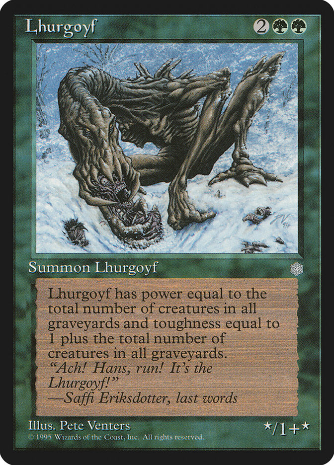 Lhurgoyf [Ice Age] | Grognard Games