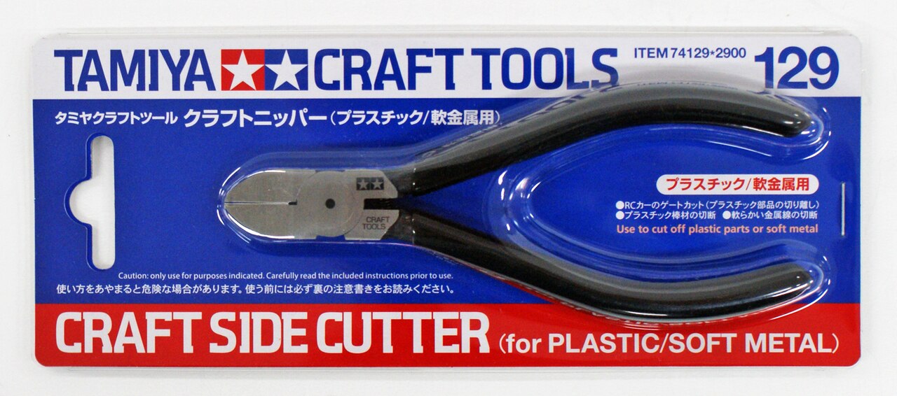 Tamiya Craft Side Cutters for Plastic / Soft Metal | Grognard Games