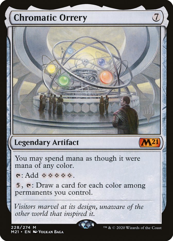 Chromatic Orrery (Promo Pack) [Core Set 2021 Promos] | Grognard Games