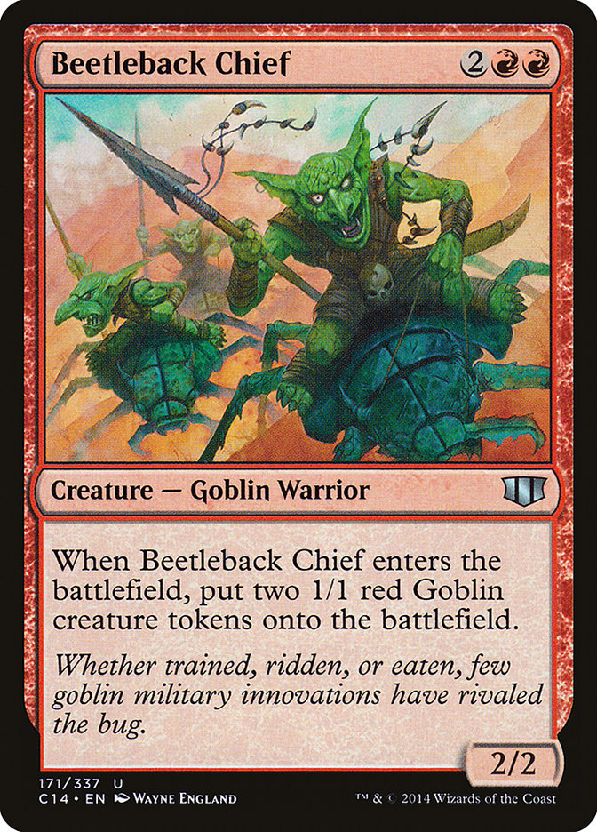 Beetleback Chief [Commander 2014] | Grognard Games