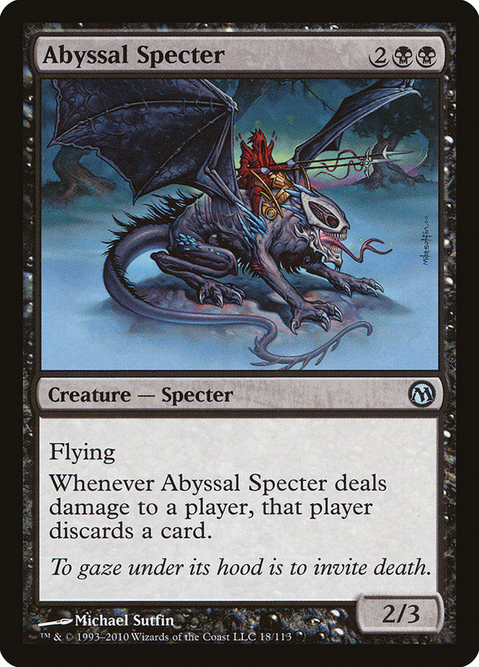Abyssal Specter [Duels of the Planeswalkers] | Grognard Games
