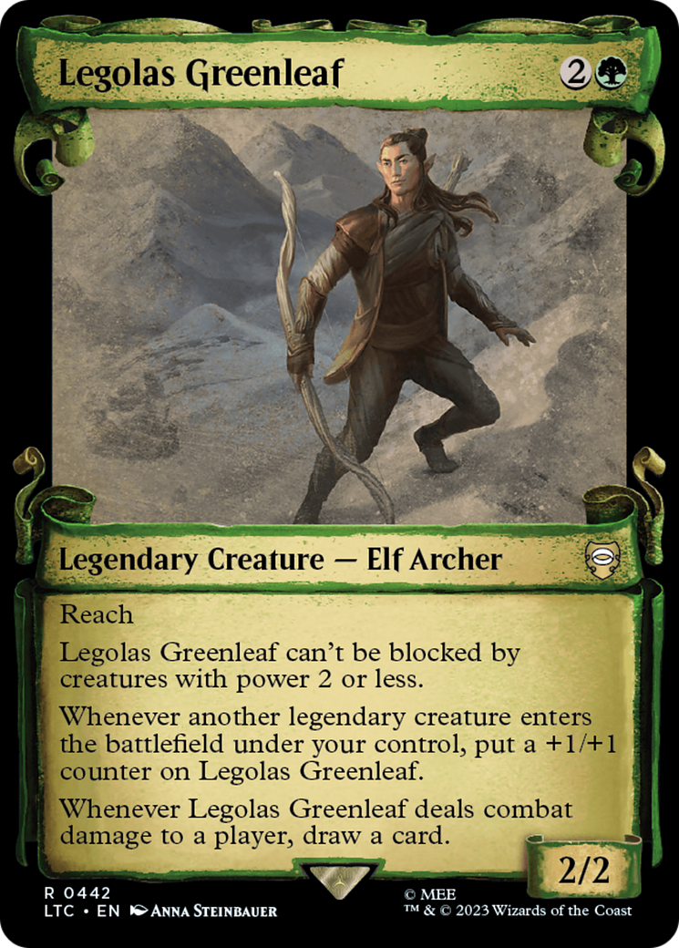 Legolas Greenleaf [The Lord of the Rings: Tales of Middle-Earth Commander Showcase Scrolls] | Grognard Games