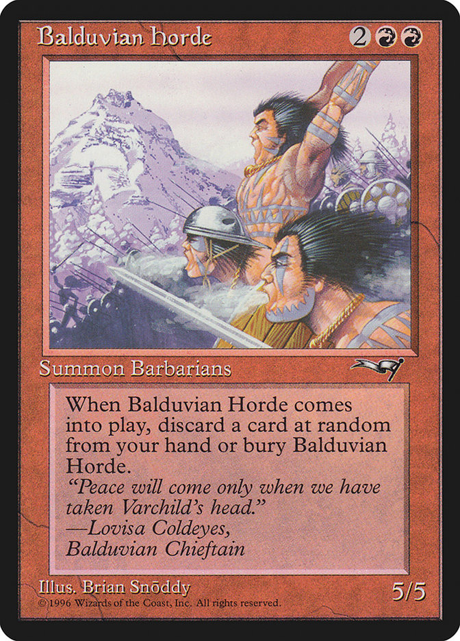 Balduvian Horde [Alliances] | Grognard Games