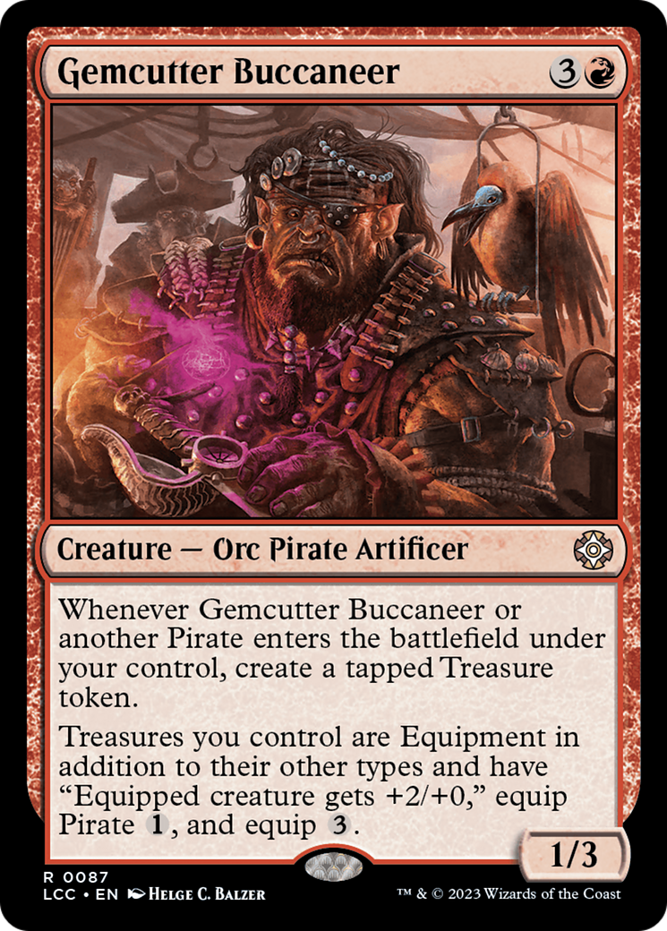 Gemcutter Buccaneer [The Lost Caverns of Ixalan Commander] | Grognard Games