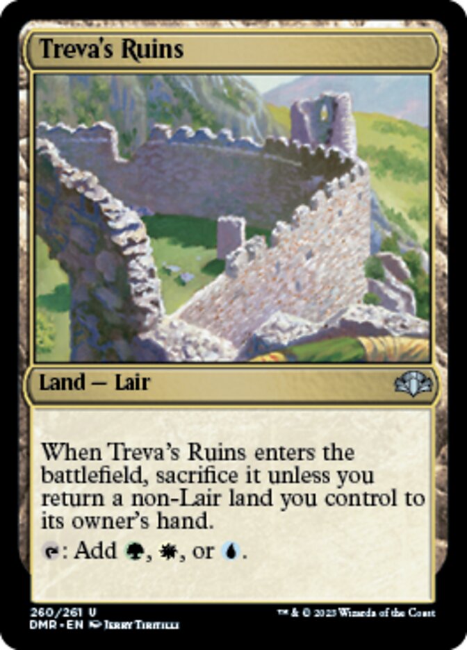Treva's Ruins [Dominaria Remastered] | Grognard Games