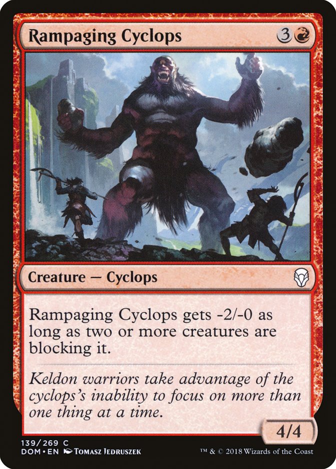 Rampaging Cyclops [Dominaria] | Grognard Games