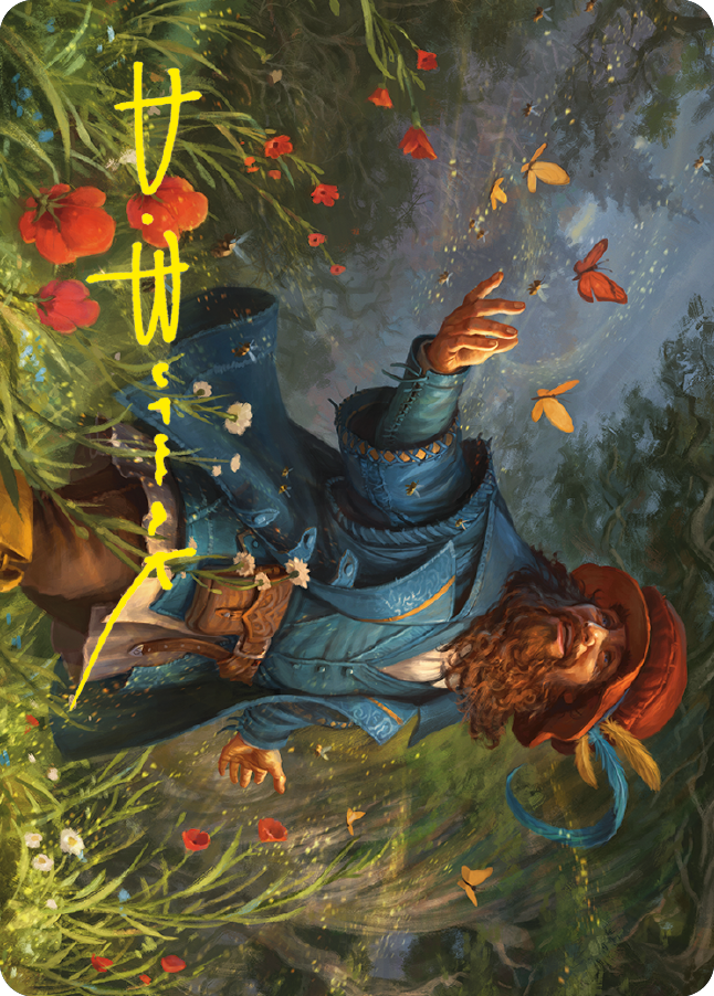 Tom Bombadil Art Card (Gold-Stamped Signature) [The Lord of the Rings: Tales of Middle-earth Art Series] | Grognard Games