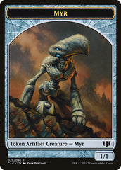 Myr // Pentavite Double-sided Token [Commander 2014 Tokens] | Grognard Games