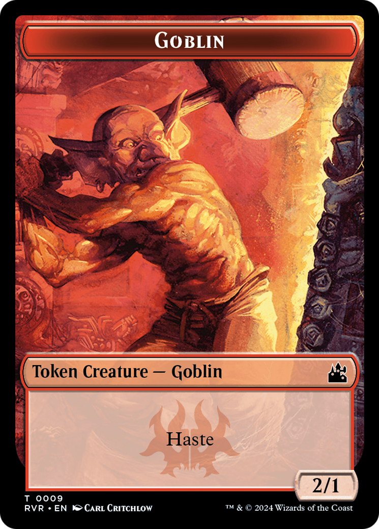 Goblin Token (0009) [Ravnica Remastered Tokens] | Grognard Games