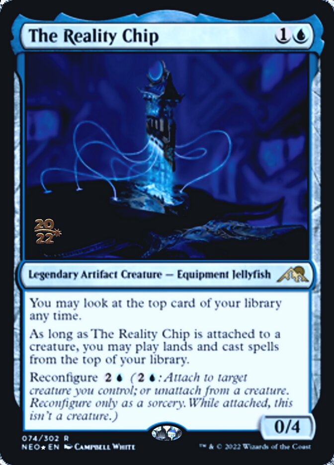 The Reality Chip [Kamigawa: Neon Dynasty Prerelease Promos] | Grognard Games