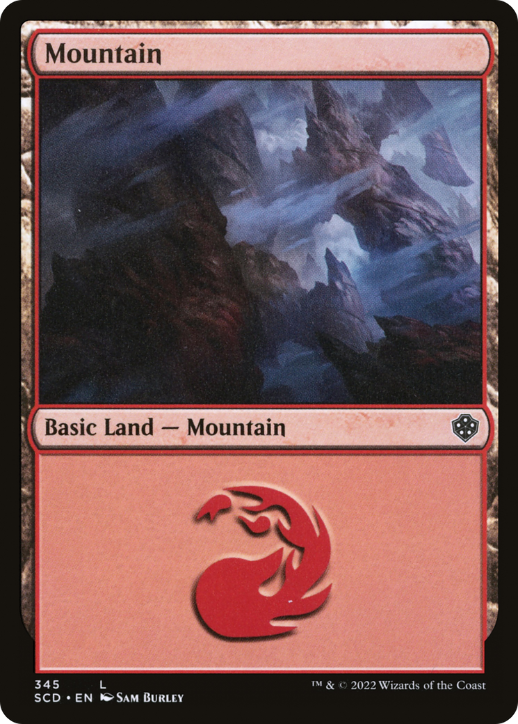 Mountain [Starter Commander Decks] | Grognard Games