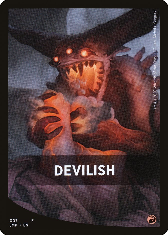 Devilish Theme Card [Jumpstart Front Cards] | Grognard Games