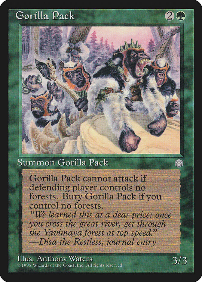 Gorilla Pack [Ice Age] | Grognard Games