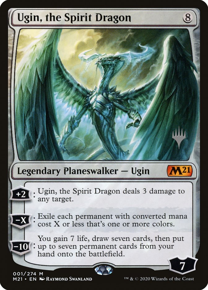 Ugin, the Spirit Dragon (Promo Pack) [Core Set 2021 Promos] | Grognard Games