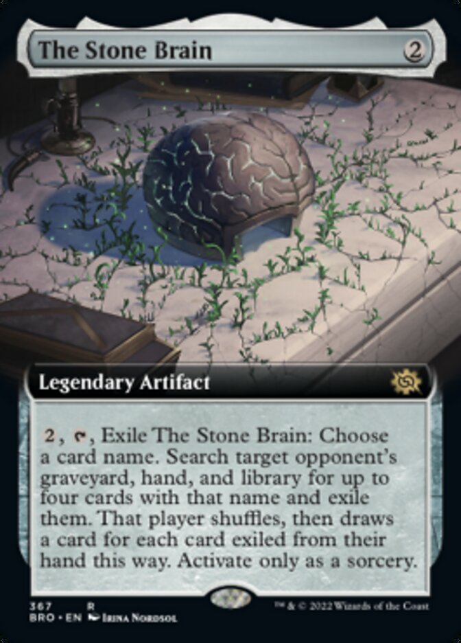 The Stone Brain (Extended Art) [The Brothers' War] | Grognard Games