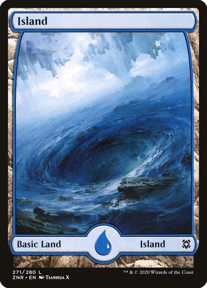 Island (271) [Zendikar Rising] | Grognard Games