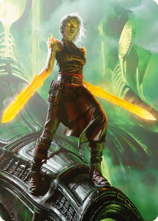 Nahiri, the Unforgiving Art Card [Phyrexia: All Will Be One Art Series] | Grognard Games