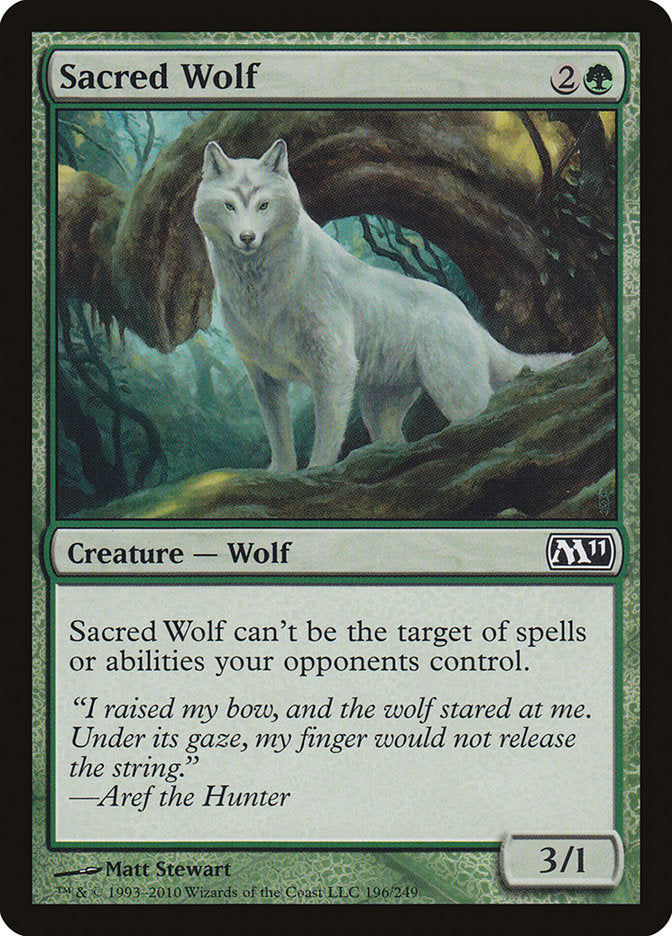 Sacred Wolf [Magic 2011] | Grognard Games