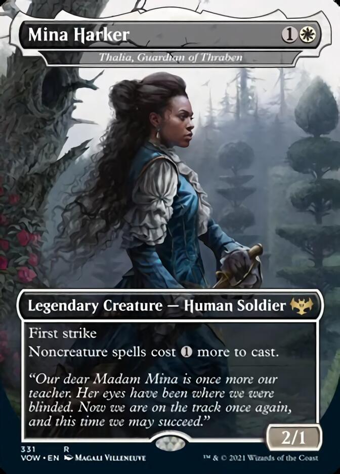 Thalia, Guardian of Thraben - Mina Harker [Innistrad: Crimson Vow] | Grognard Games