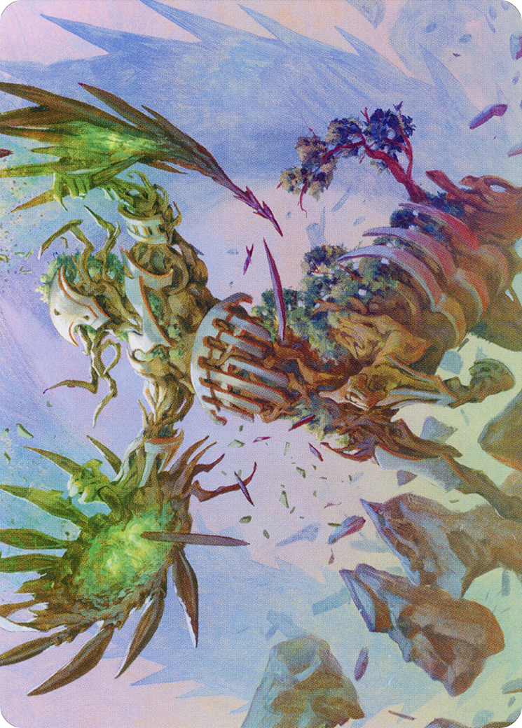 Botanical Brawler Art Card [March of the Machine Art Series] | Grognard Games