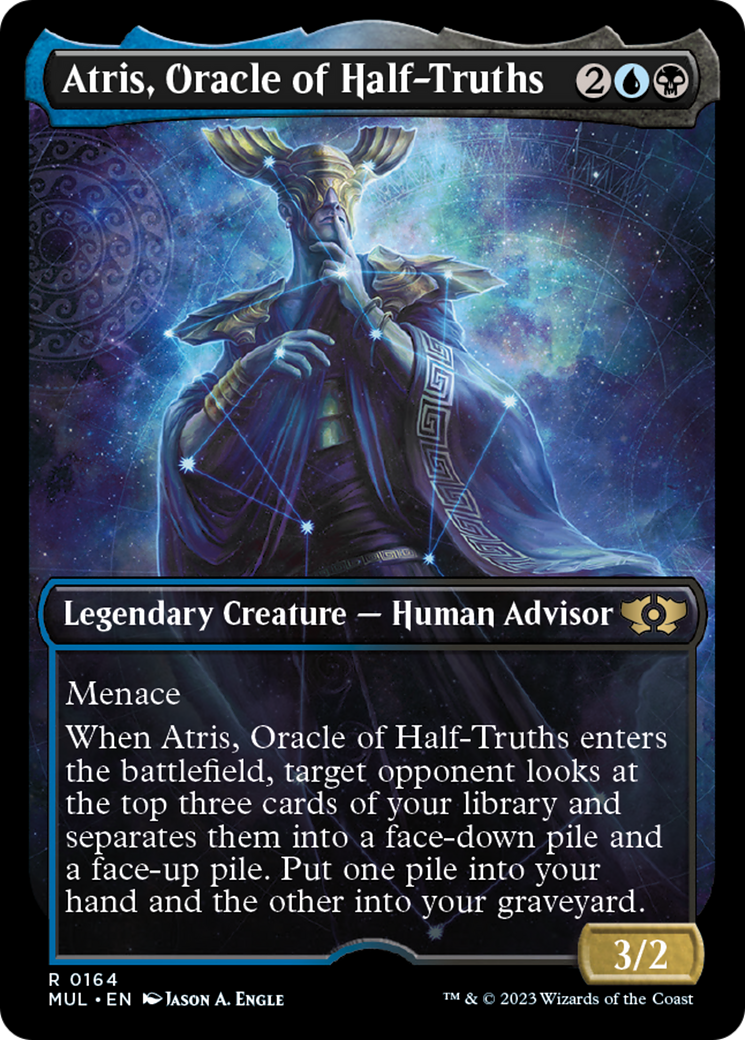 Atris, Oracle of Half-Truths (Halo Foil) [Multiverse Legends] | Grognard Games