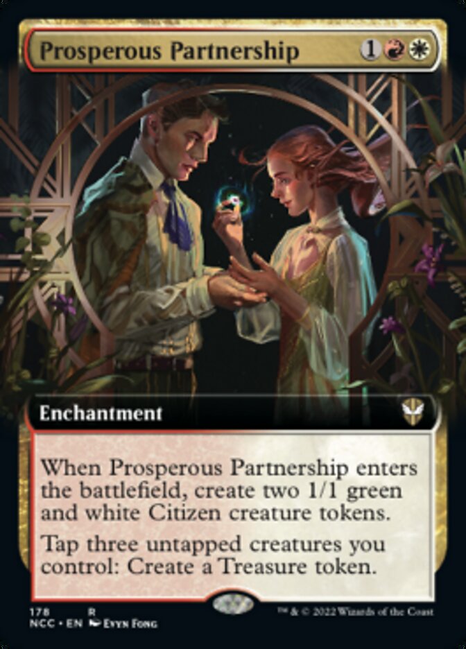 Prosperous Partnership (Extended Art) [Streets of New Capenna Commander] | Grognard Games