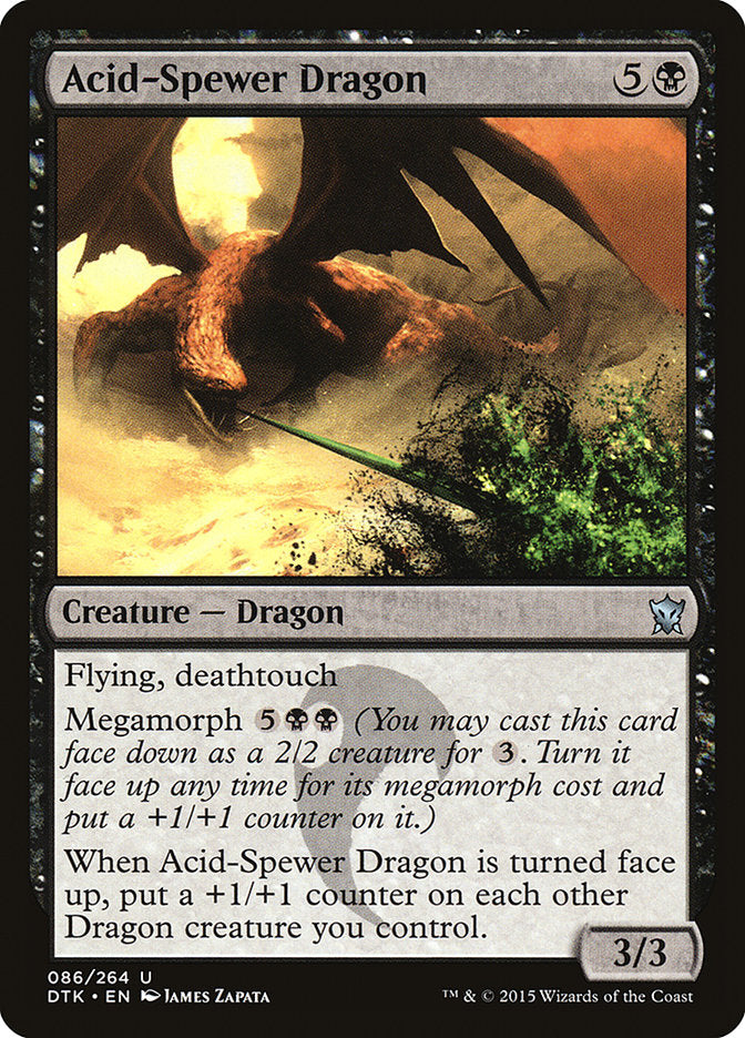 Acid-Spewer Dragon [Dragons of Tarkir] | Grognard Games