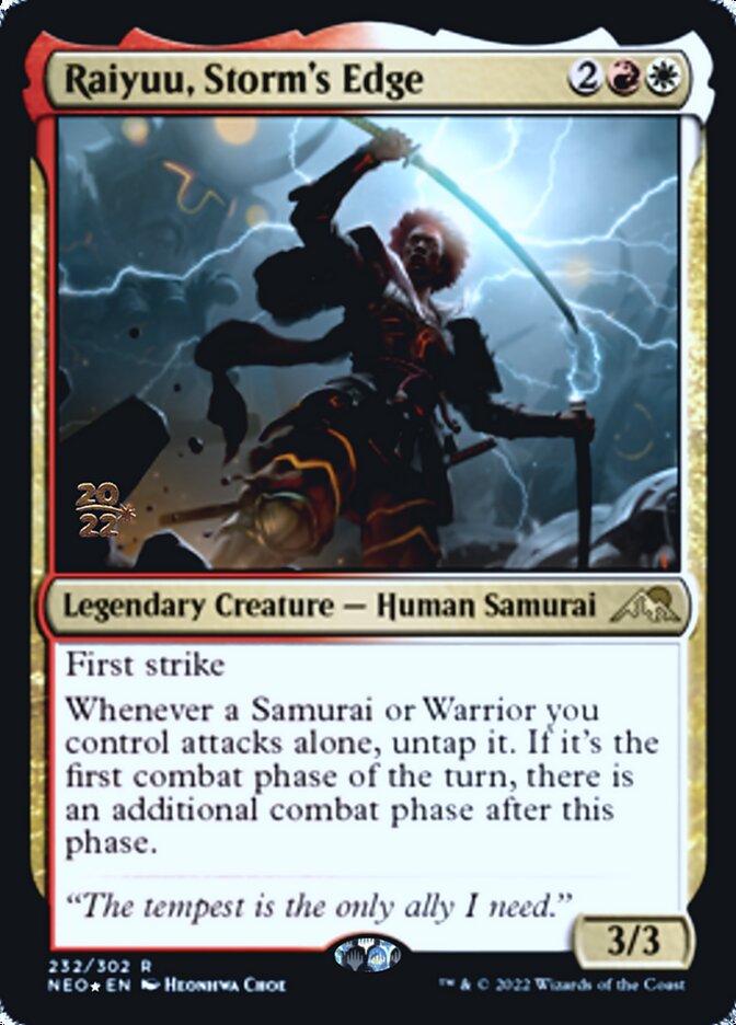 Raiyuu, Storm's Edge [Kamigawa: Neon Dynasty Prerelease Promos] | Grognard Games