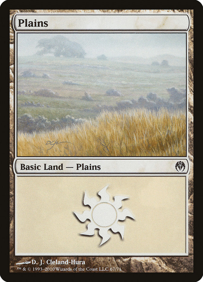 Plains (67) [Duel Decks: Phyrexia vs. the Coalition] | Grognard Games