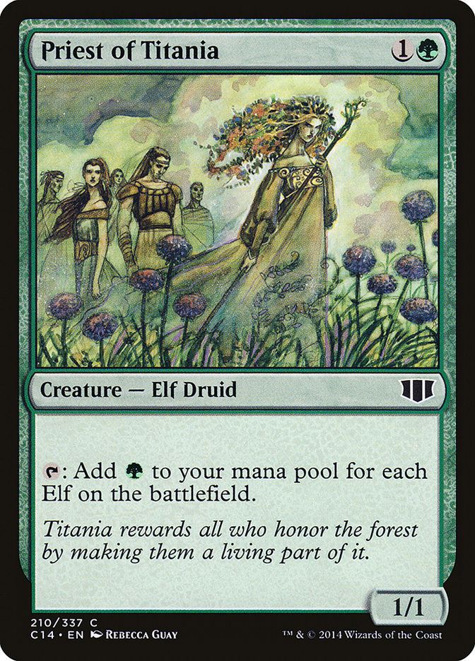 Priest of Titania [Commander 2014] | Grognard Games