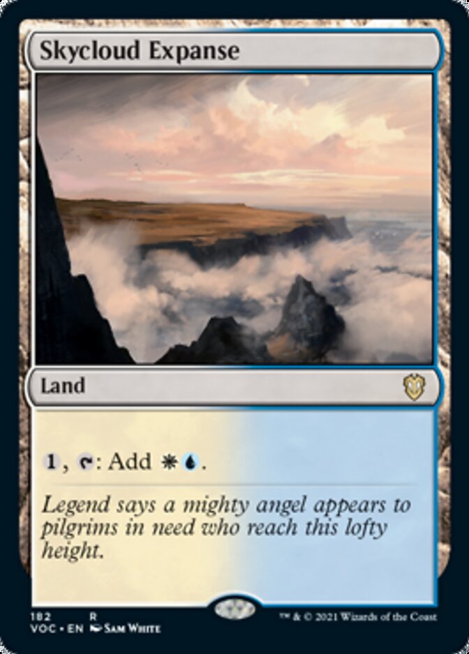 Skycloud Expanse [Innistrad: Crimson Vow Commander] | Grognard Games