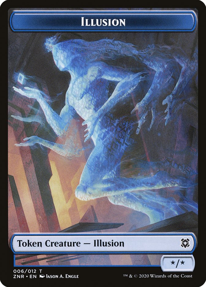 Illusion [Zendikar Rising Tokens] | Grognard Games