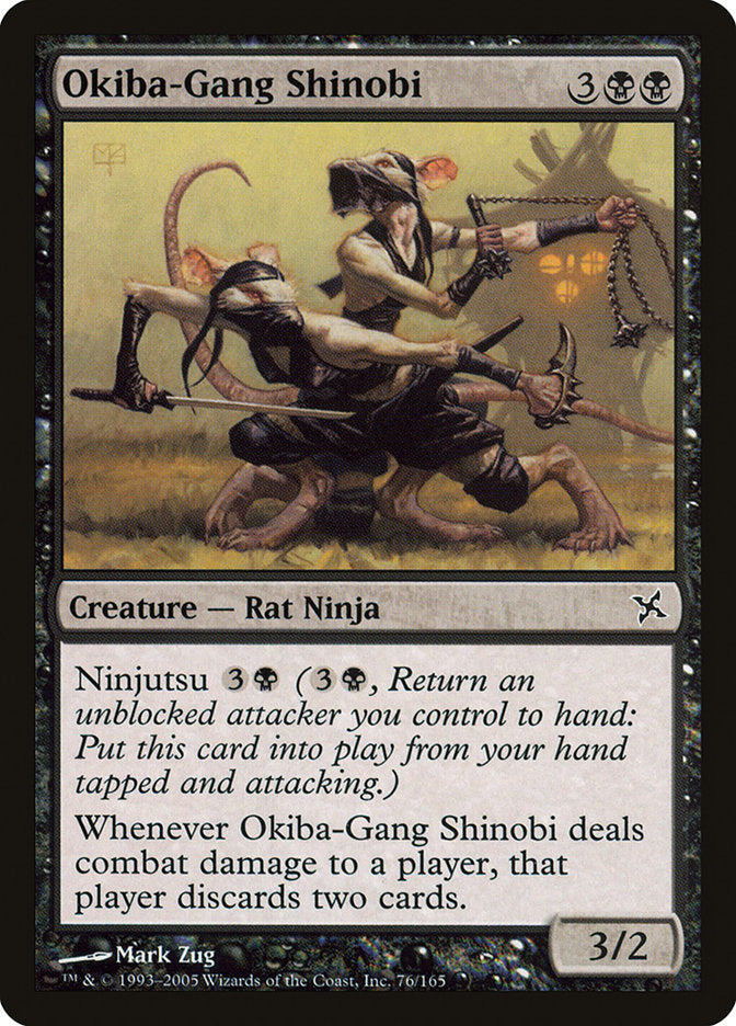 Okiba-Gang Shinobi [Betrayers of Kamigawa] | Grognard Games