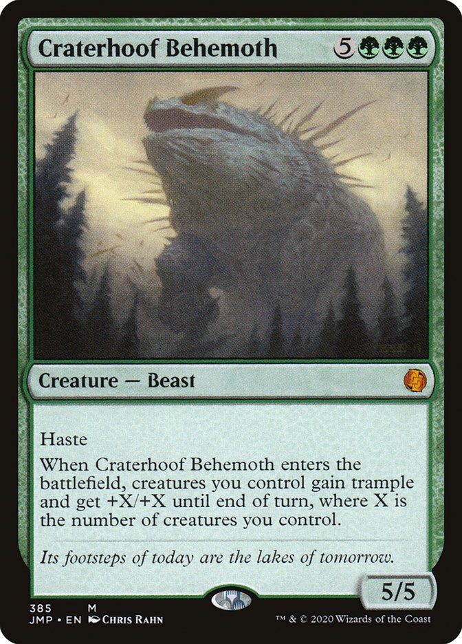 Craterhoof Behemoth [Jumpstart] | Grognard Games