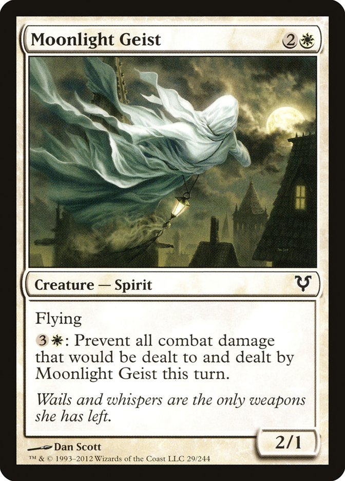 Moonlight Geist [Avacyn Restored] | Grognard Games