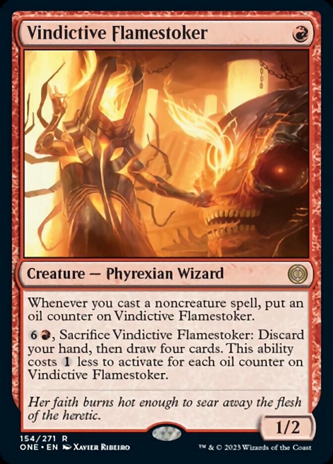 Vindictive Flamestoker [Phyrexia: All Will Be One] | Grognard Games