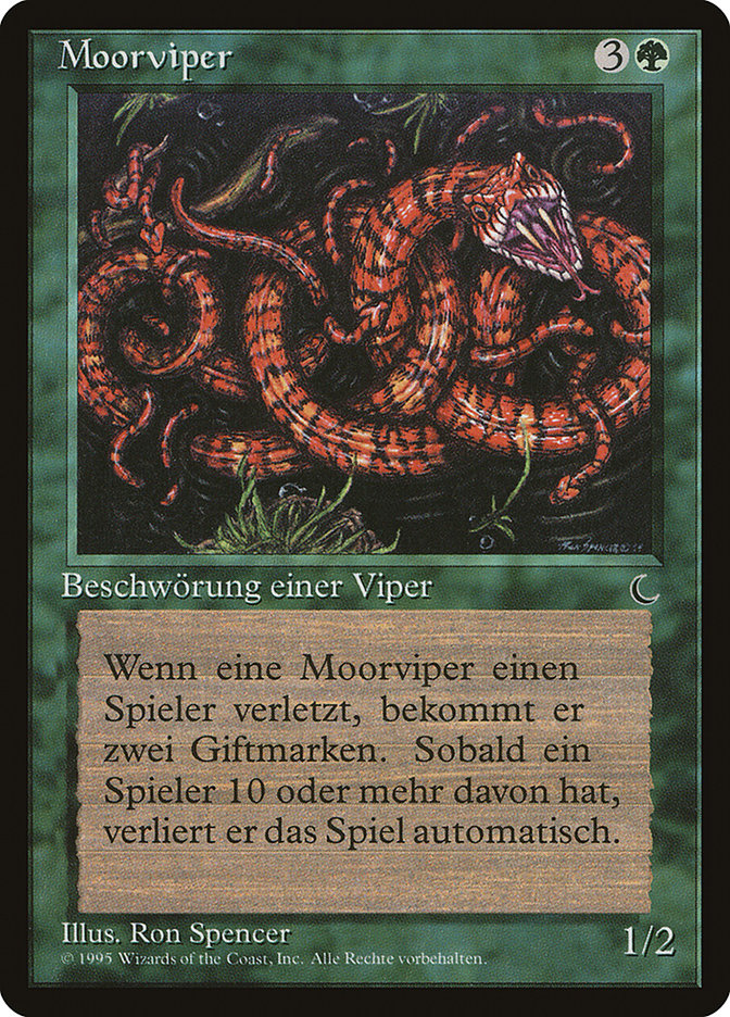 Marsh Viper (German) - "Moorviper" [Renaissance] | Grognard Games