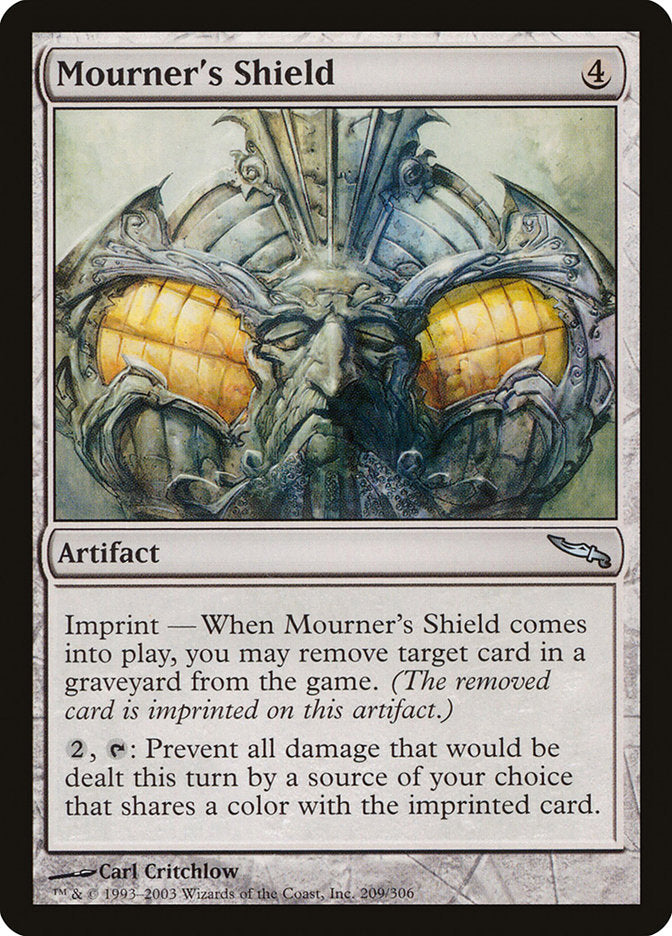 Mourner's Shield [Mirrodin] | Grognard Games